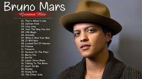 bruno mars famous songs.